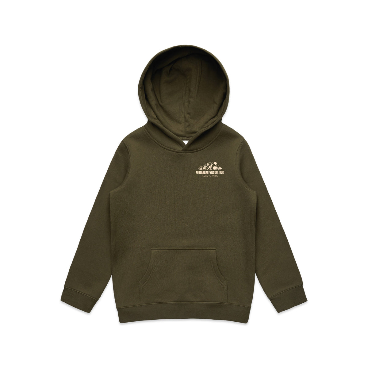 Respect The Locals - Kids Hoodie Australian Wildlife Hub