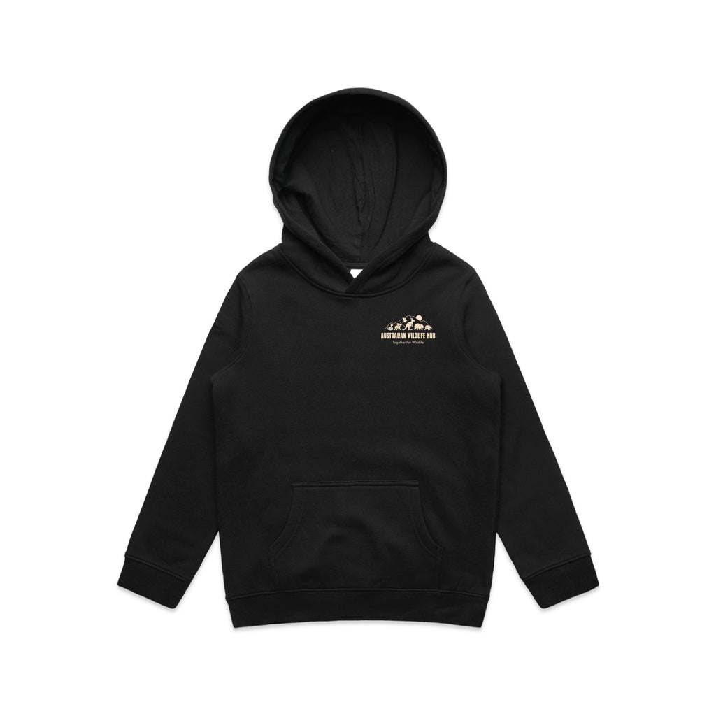 Respect The Locals - Kids Hoodie Australian Wildlife Hub
