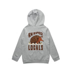 Respect The Locals - Kids Hoodie Australian Wildlife Hub