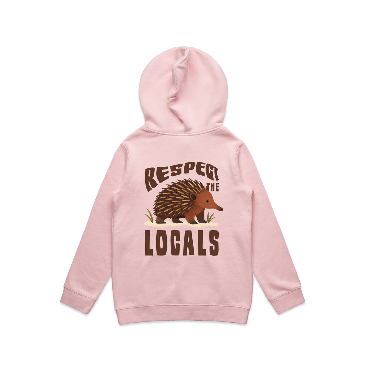 Respect The Locals - Kids Hoodie Australian Wildlife Hub