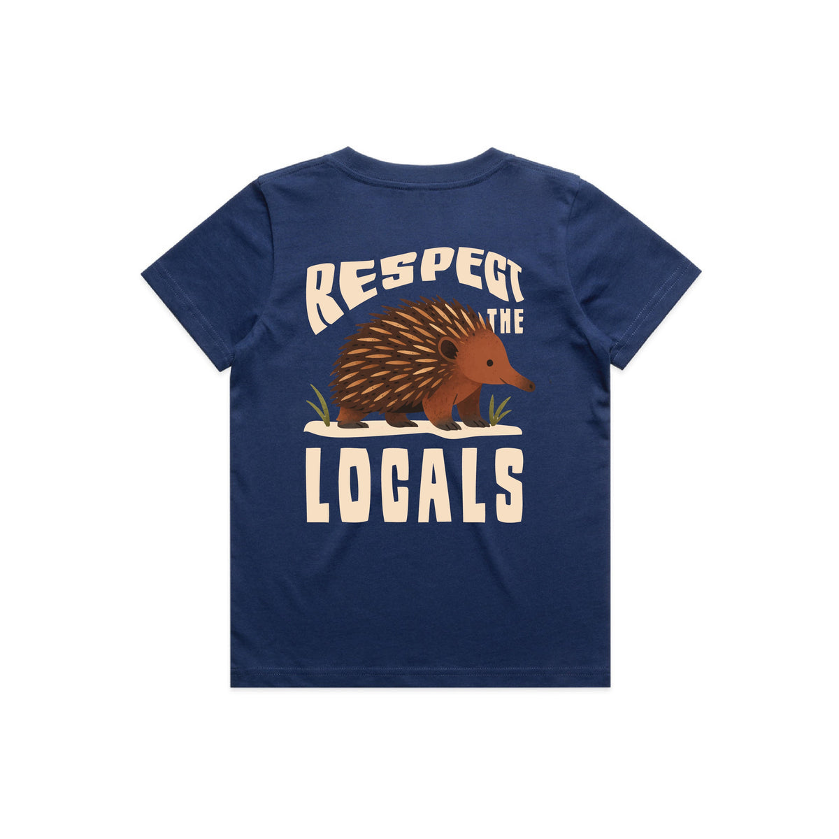 Respect The Locals - Kid's Tee Australian Wildlife Hub