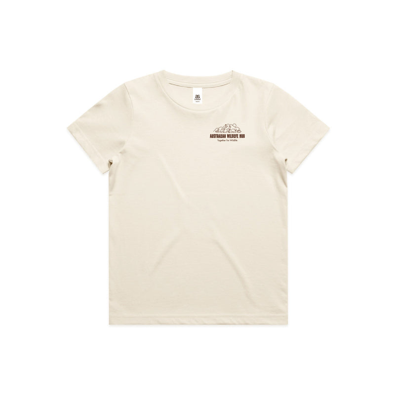 Respect The Locals - Kid's Tee Australian Wildlife Hub