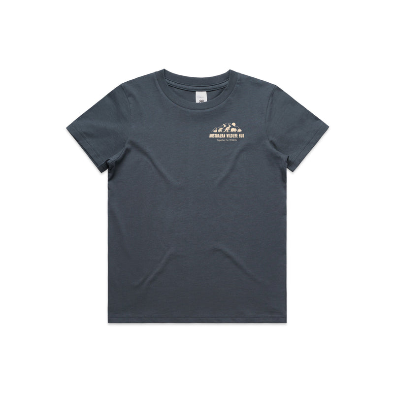 Respect The Locals - Kid's Tee Australian Wildlife Hub