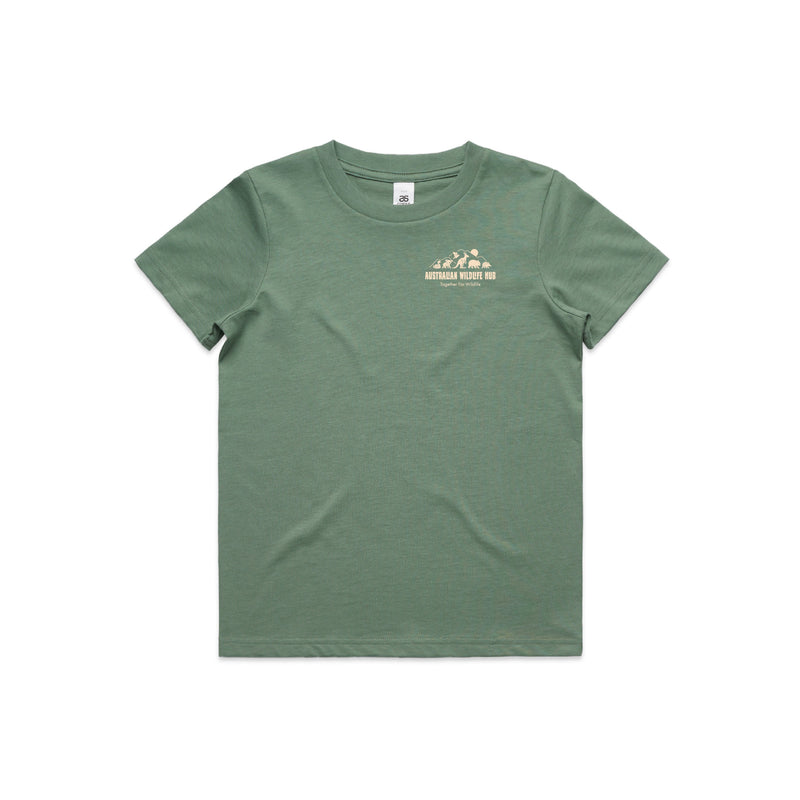 Respect The Locals - Kid's Tee Australian Wildlife Hub