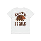Respect The Locals - Kid's Tee Australian Wildlife Hub
