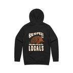 Respect The Locals - Men’s Hoodie Australian Wildlife Hub