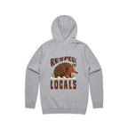 Respect The Locals - Men’s Hoodie Australian Wildlife Hub