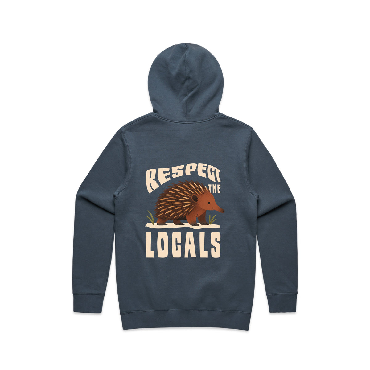 Respect The Locals - Men’s Hoodie Australian Wildlife Hub