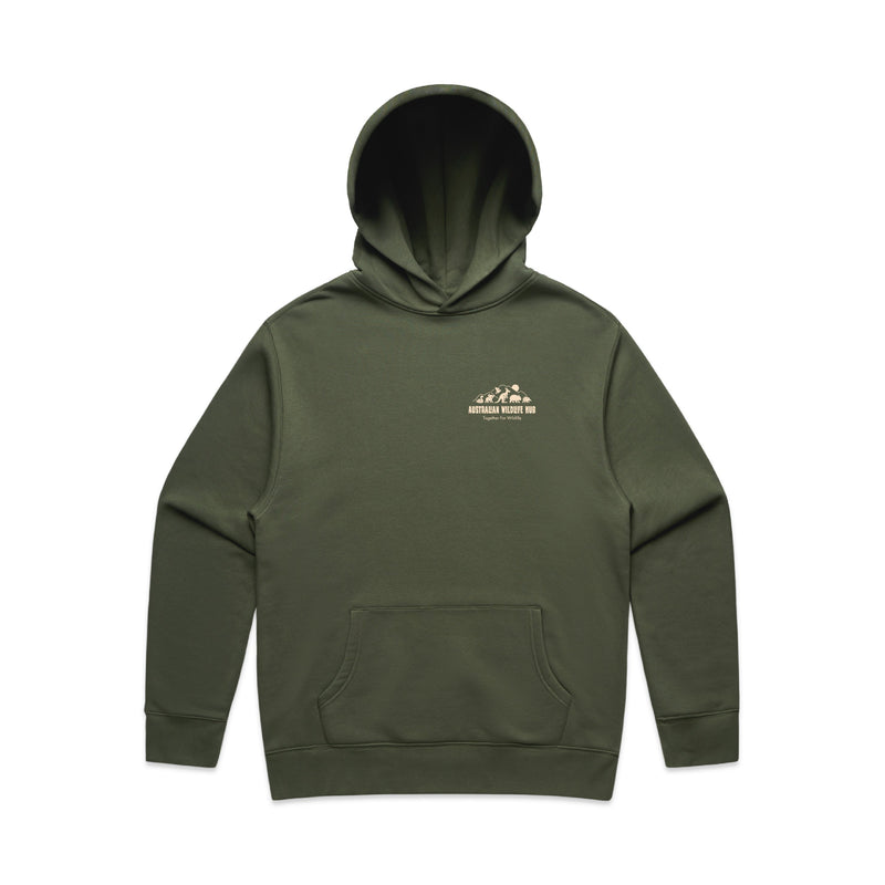 Respect The Locals - RELAXED Hoodie Australian Wildlife Hub