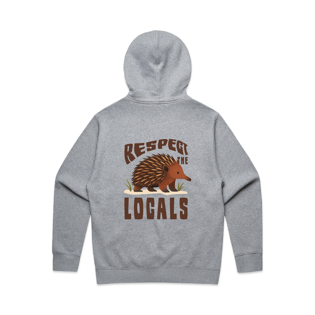 Respect The Locals - RELAXED Hoodie Australian Wildlife Hub