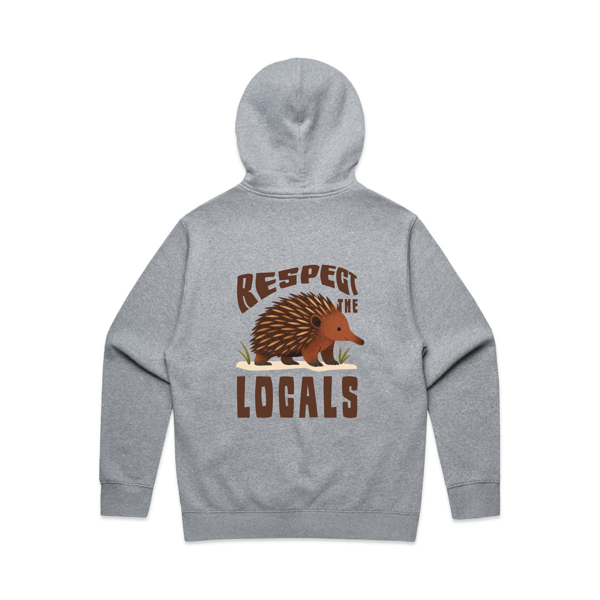 Respect The Locals - RELAXED Hoodie Australian Wildlife Hub