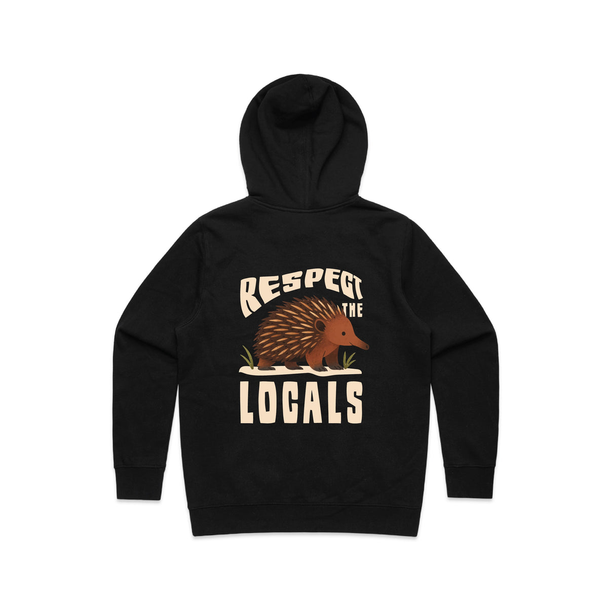 Respect The Locals - Women’s Hoodie Australian Wildlife Hub