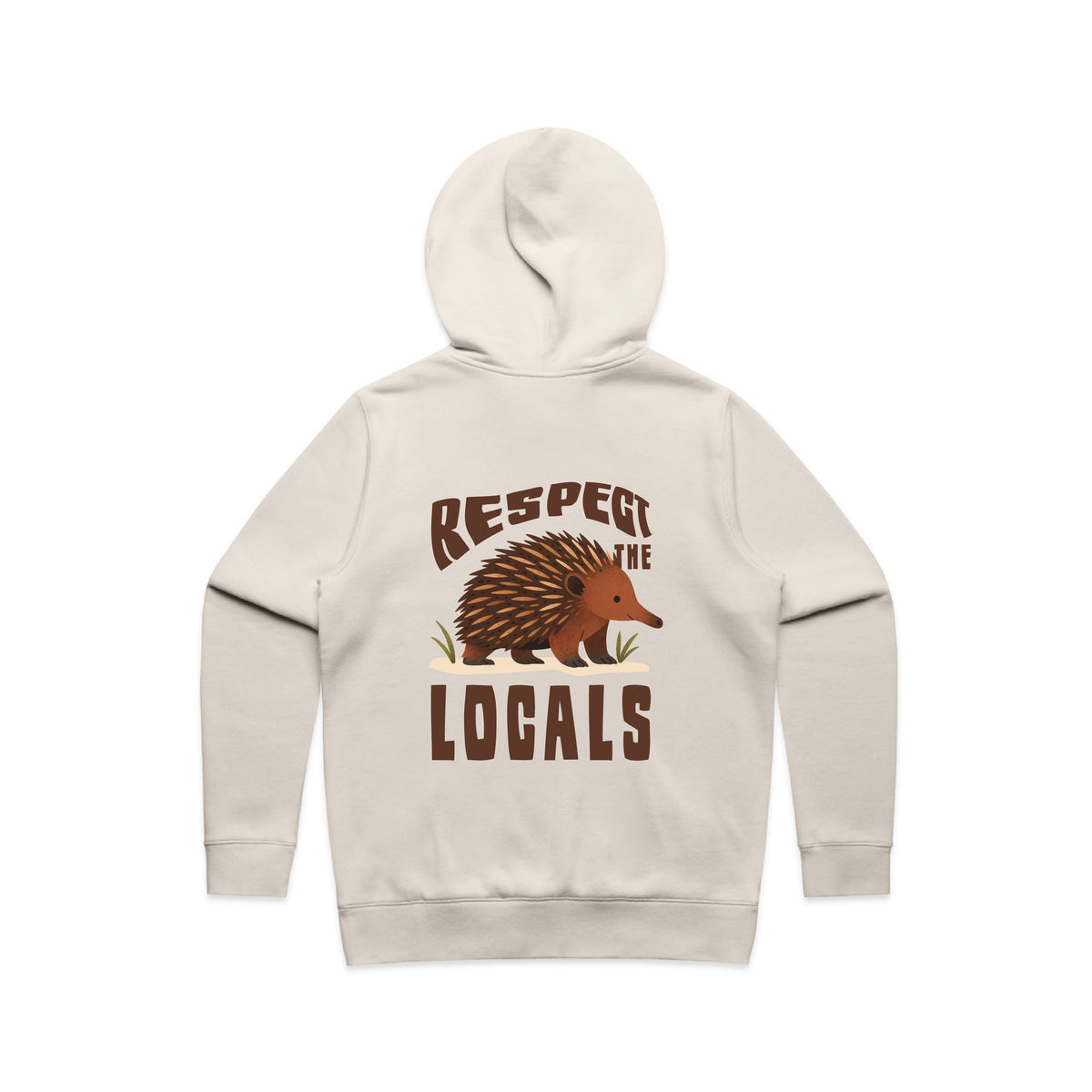 Respect The Locals - Women’s Hoodie Australian Wildlife Hub