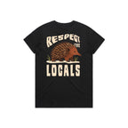 Respect The Locals - Women's Tee Australian Wildlife Hub