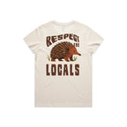 Respect The Locals - Women's Tee Australian Wildlife Hub