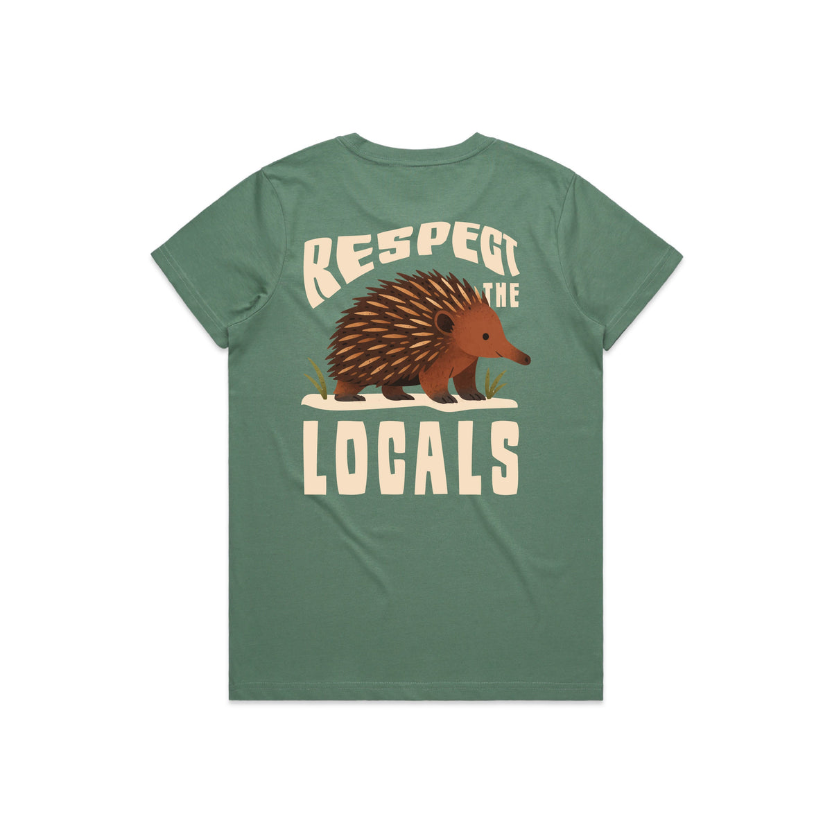 Respect The Locals - Women's Tee Australian Wildlife Hub