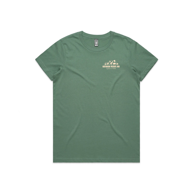 Respect The Locals - Women's Tee Australian Wildlife Hub