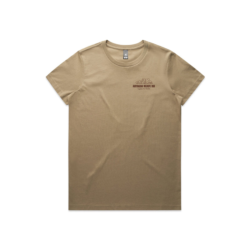 Respect The Locals - Women's Tee Australian Wildlife Hub