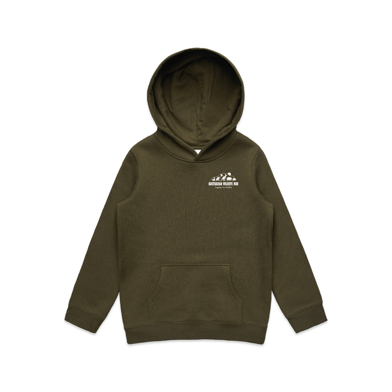 Saving Wildlife - Kids Hoodie Australian Wildlife Hub