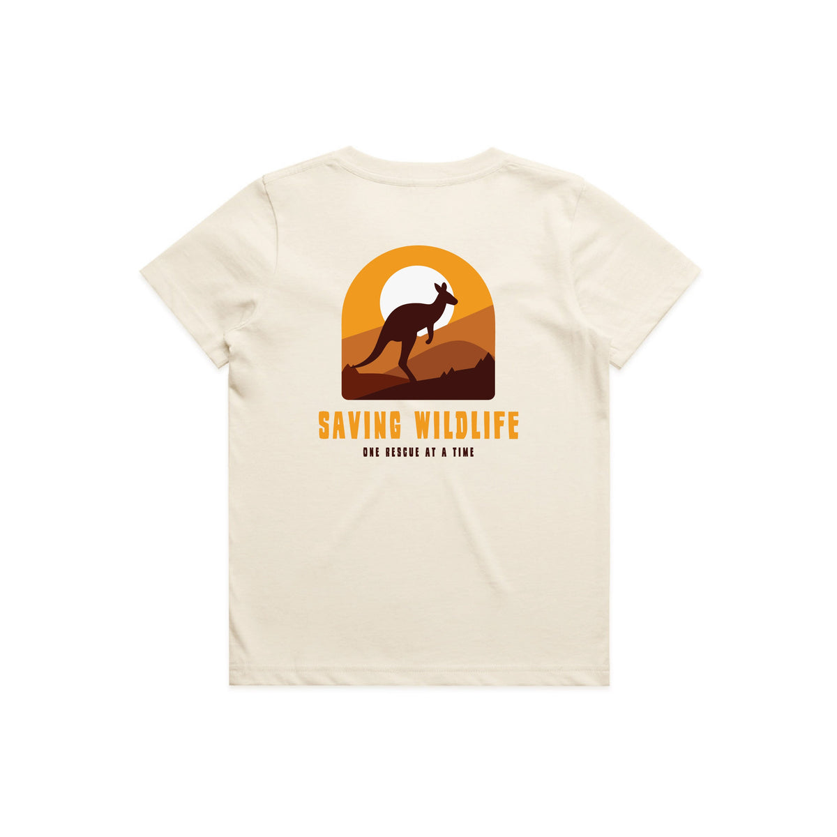Saving Wildlife - Kid's Tee Australian Wildlife Hub