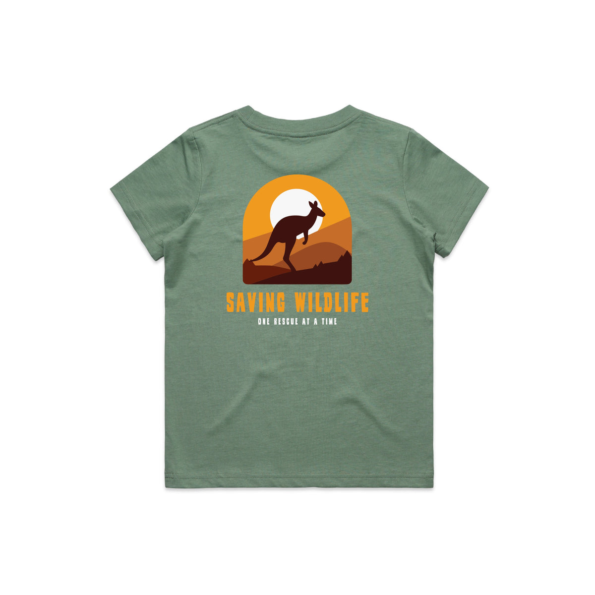 Saving Wildlife - Kid's Tee Australian Wildlife Hub