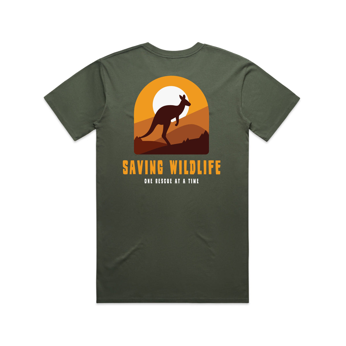 Saving Wildlife - Men’s Tee Australian Wildlife Hub