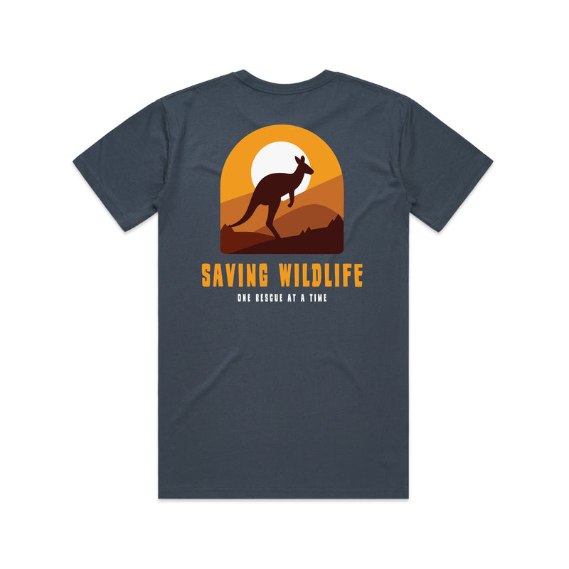 Saving Wildlife - Men’s Tee Australian Wildlife Hub