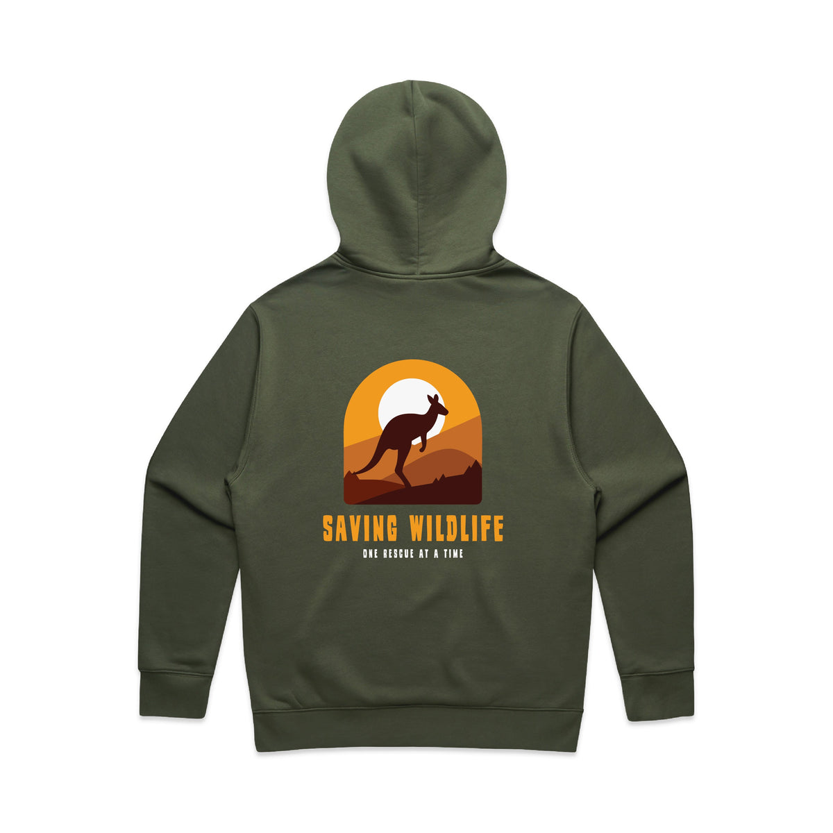 Saving Wildlife - RELAXED Hoodie Australian Wildlife Hub