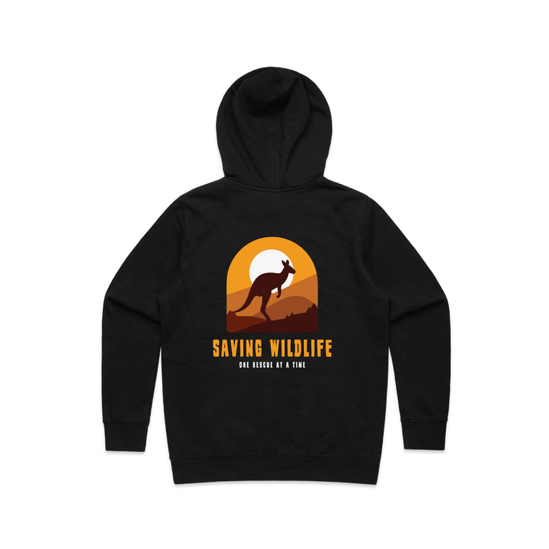 Saving Wildlife - Women’s Hoodie Australian Wildlife Hub