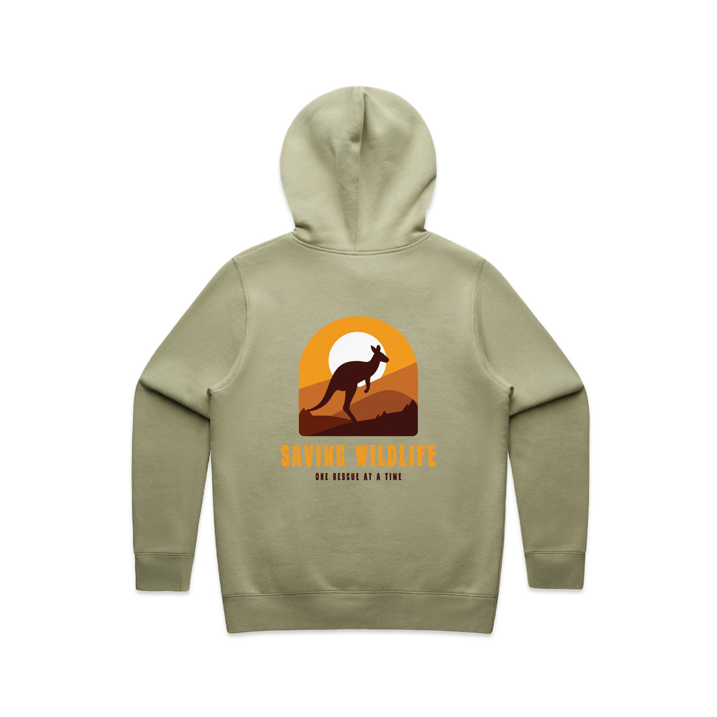 Saving Wildlife - Women’s Hoodie Australian Wildlife Hub
