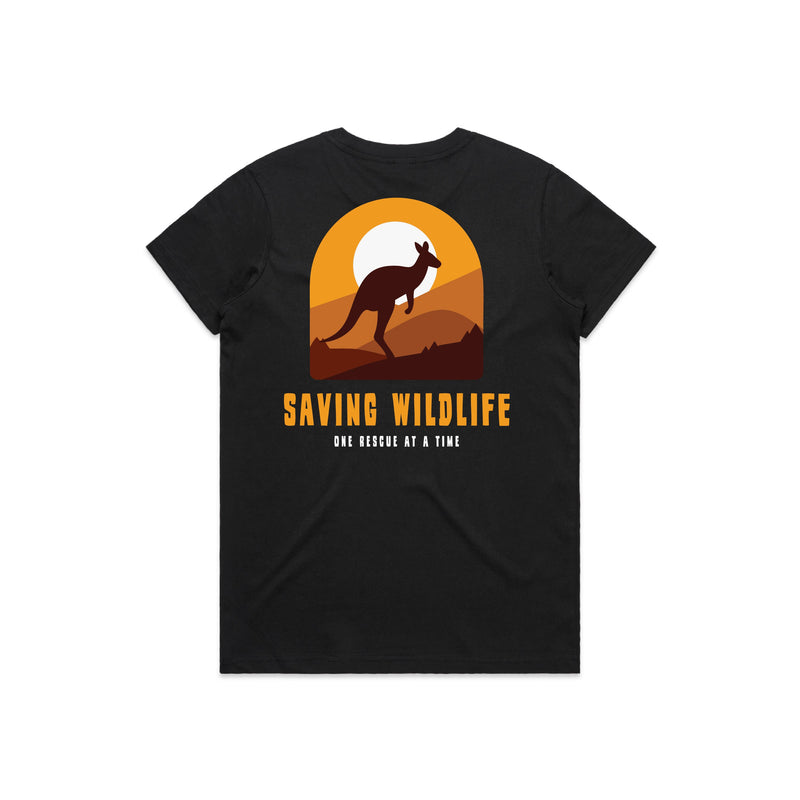 Saving Wildlife - Women’s Tee Australian Wildlife Hub