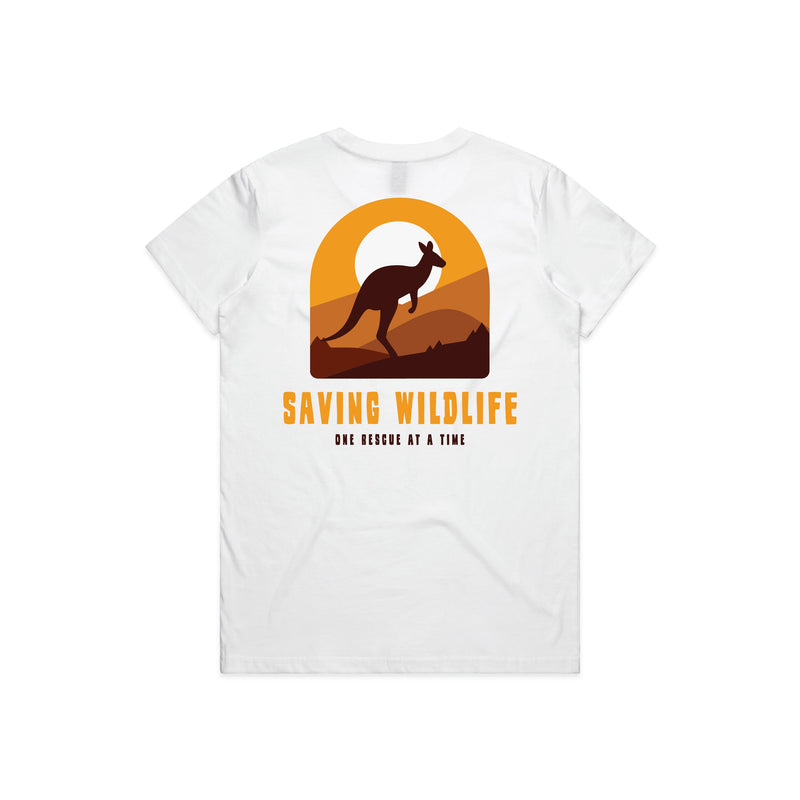 Saving Wildlife - Women’s Tee Australian Wildlife Hub