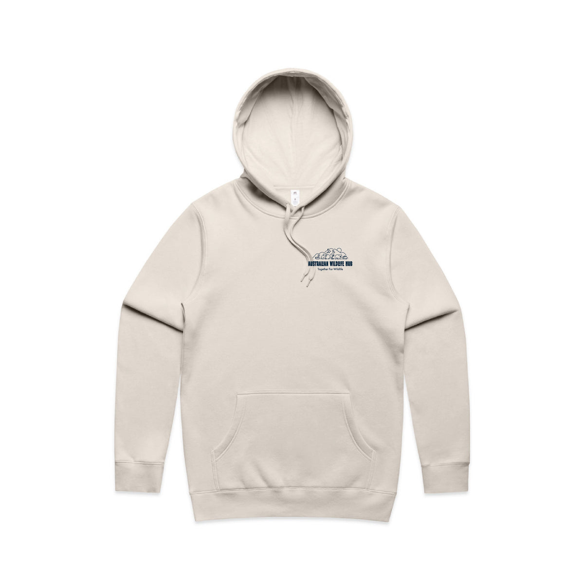 Wallaby Stencil - Men's Hoodie Australian Wildlife Hub