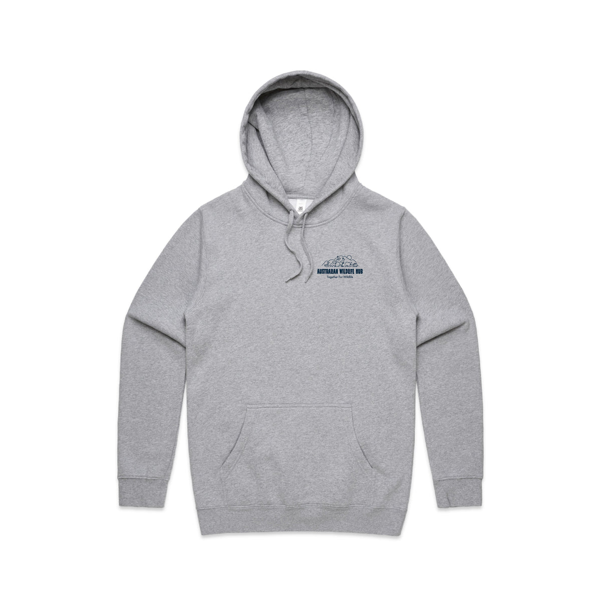 Wallaby Stencil - Men's Hoodie Australian Wildlife Hub