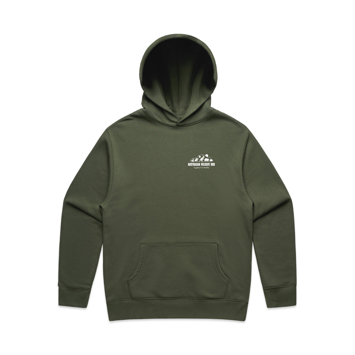 Wombat Stencil - Unisex Relaxed/Oversized Hoodie
