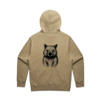 Wombat Stencil - Unisex Relaxed/Oversized Hoodie
