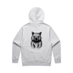 Wombat Stencil - Unisex Relaxed/Oversized Hoodie