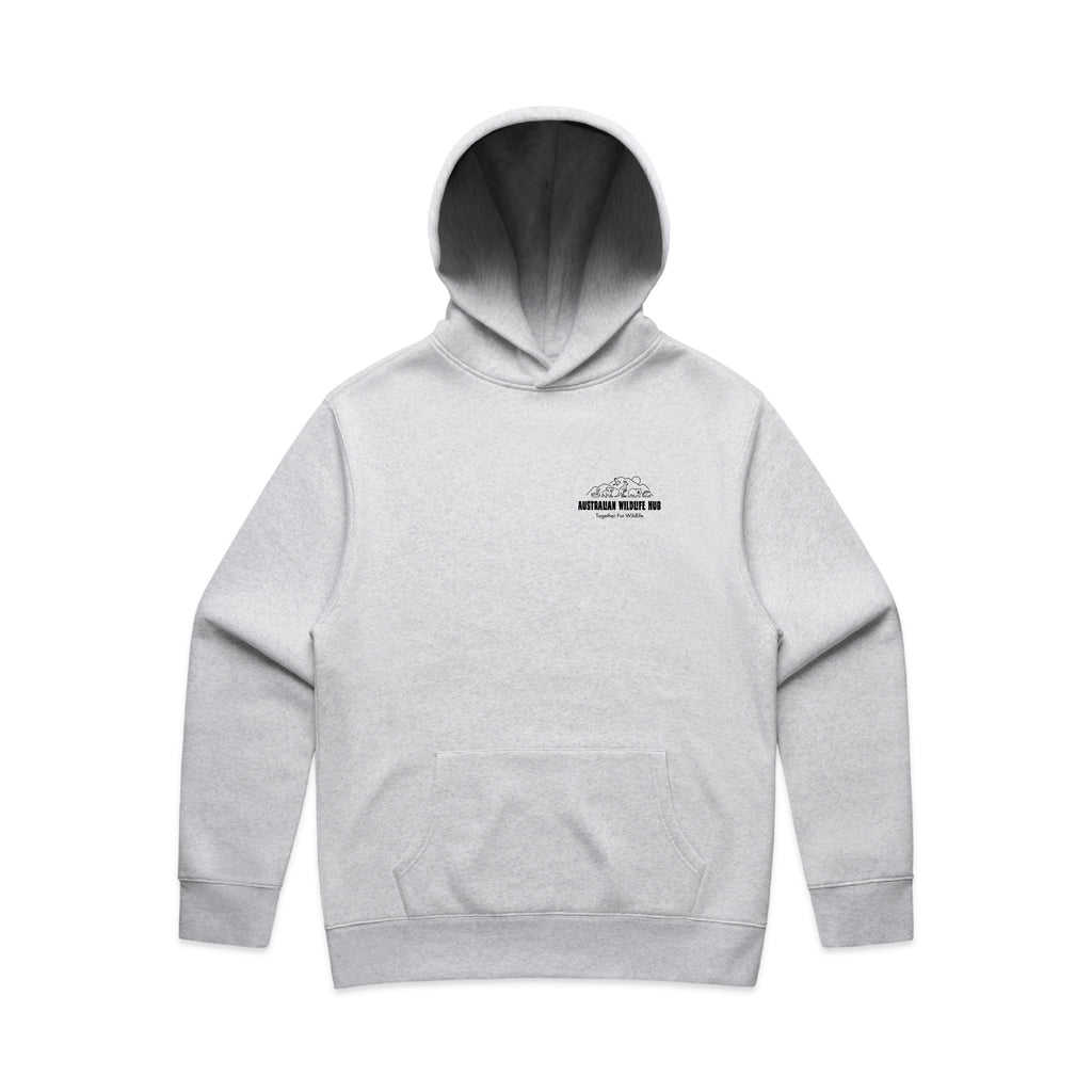 Wombat Stencil - Unisex Relaxed/Oversized Hoodie