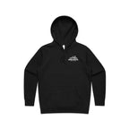 Wombat Stencil - Women’s Hoodie Australian Wildlife Hub