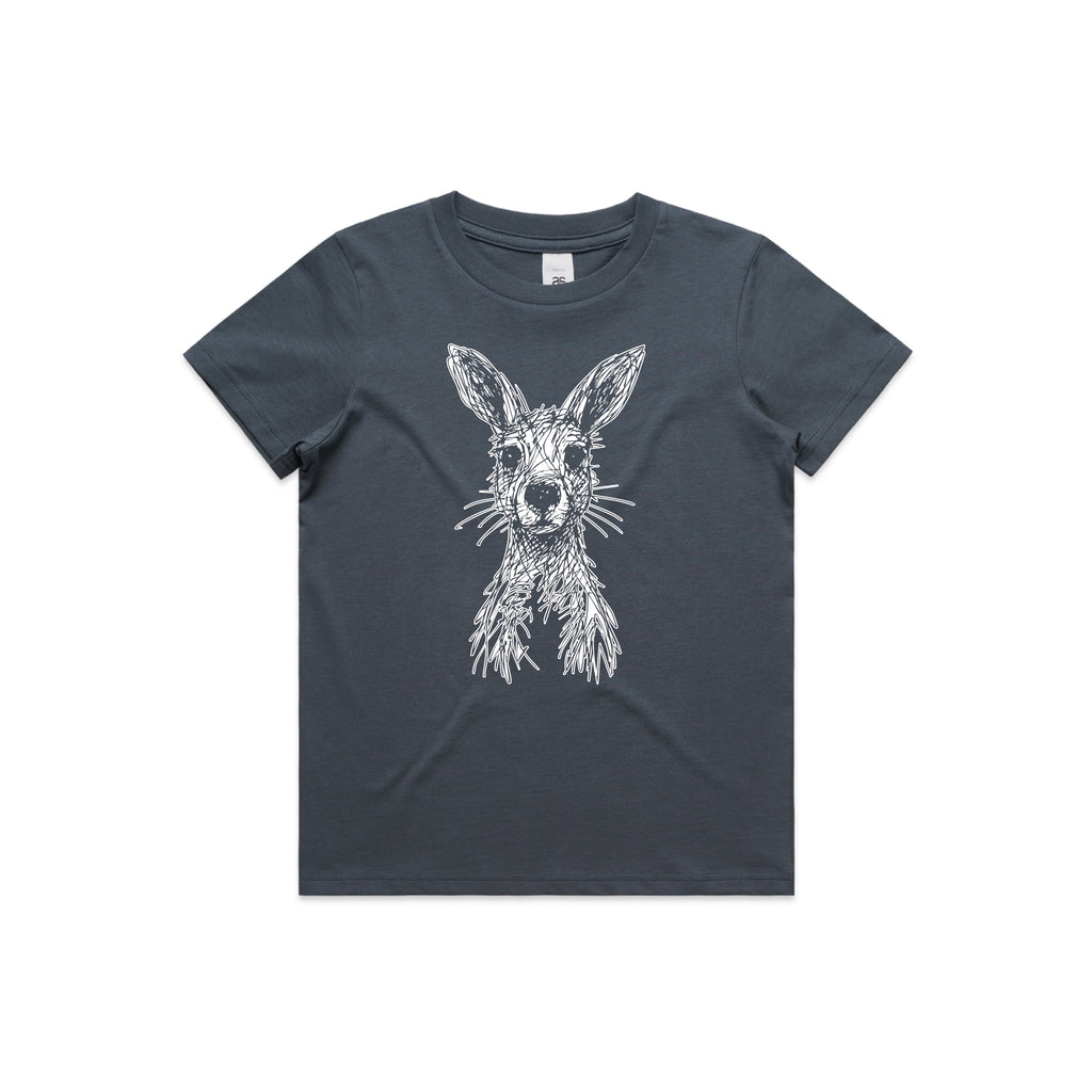 Wallaby Stencil - Kid's Tee