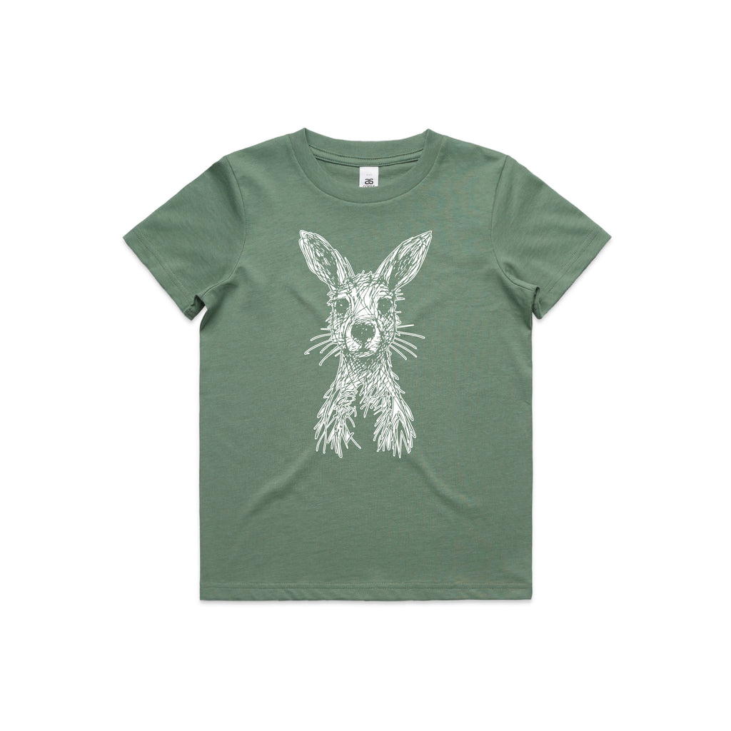 Wallaby Stencil - Kid's Tee
