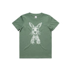 Wallaby Stencil - Kid's Tee