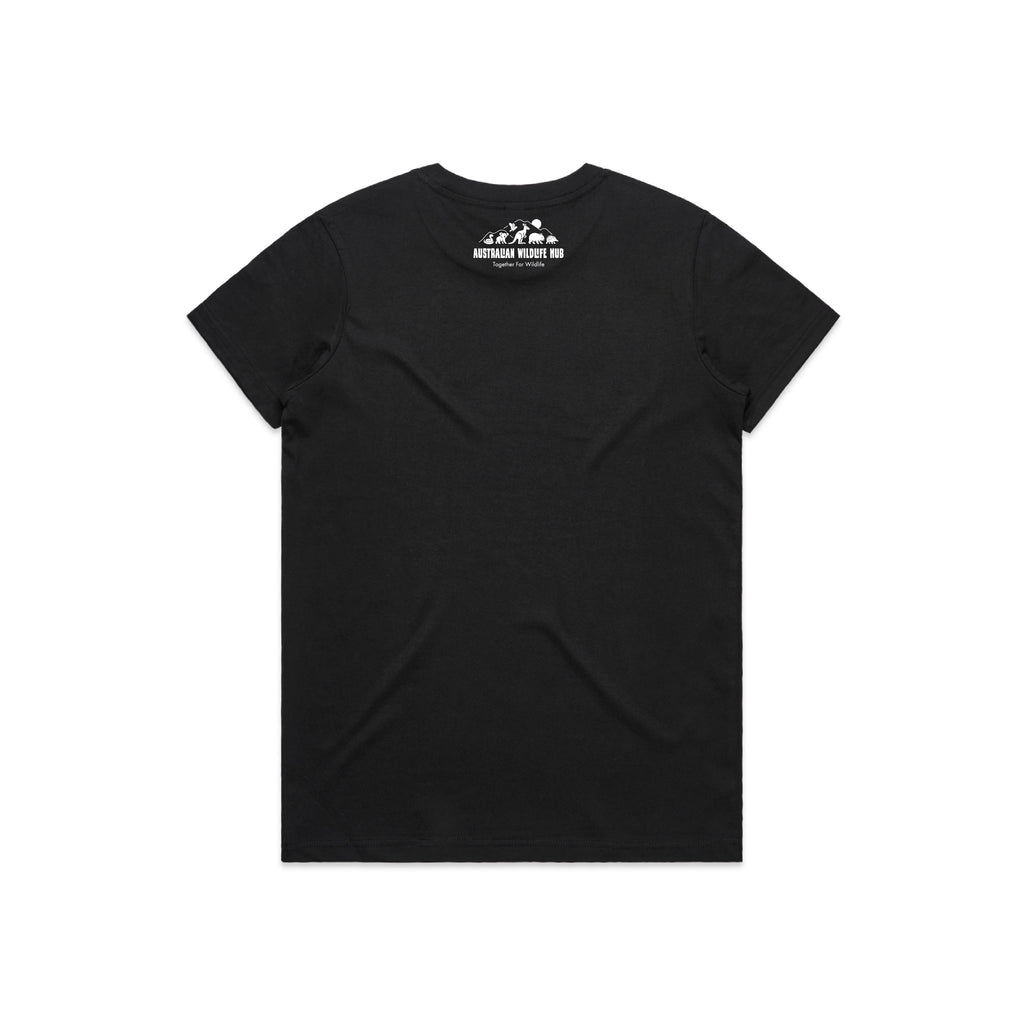 Wallaby Stencil - Women’s Tee Australian Wildlife Hub