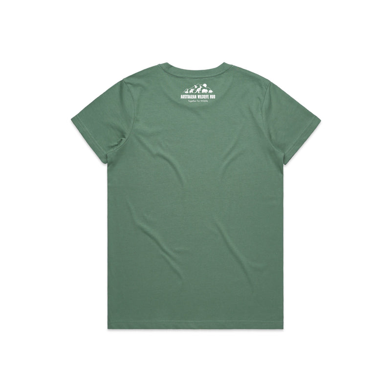 Wallaby Stencil - Women’s Tee Australian Wildlife Hub