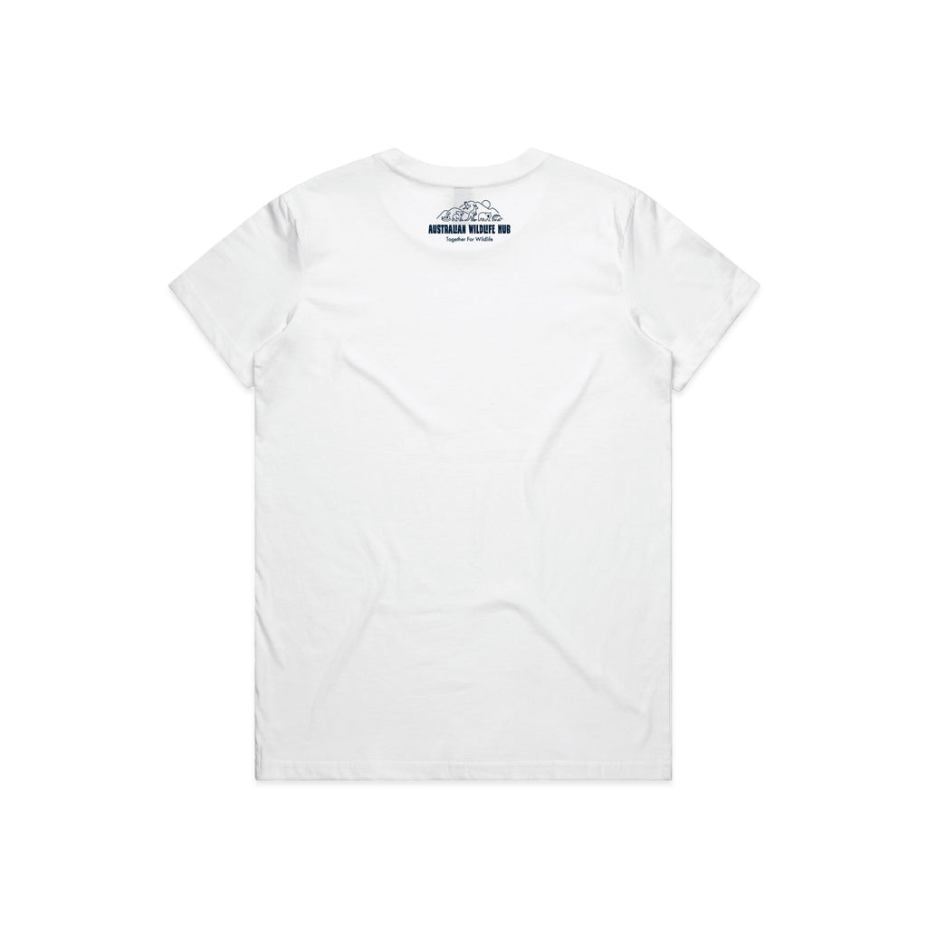 Wallaby Stencil - Women’s Tee Australian Wildlife Hub