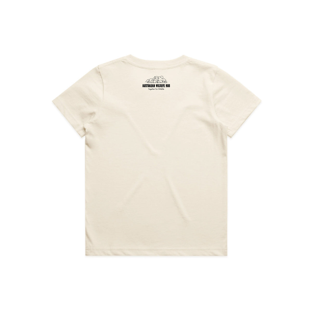 Wombat Stencil - Kids Tee Australian Wildlife Hub