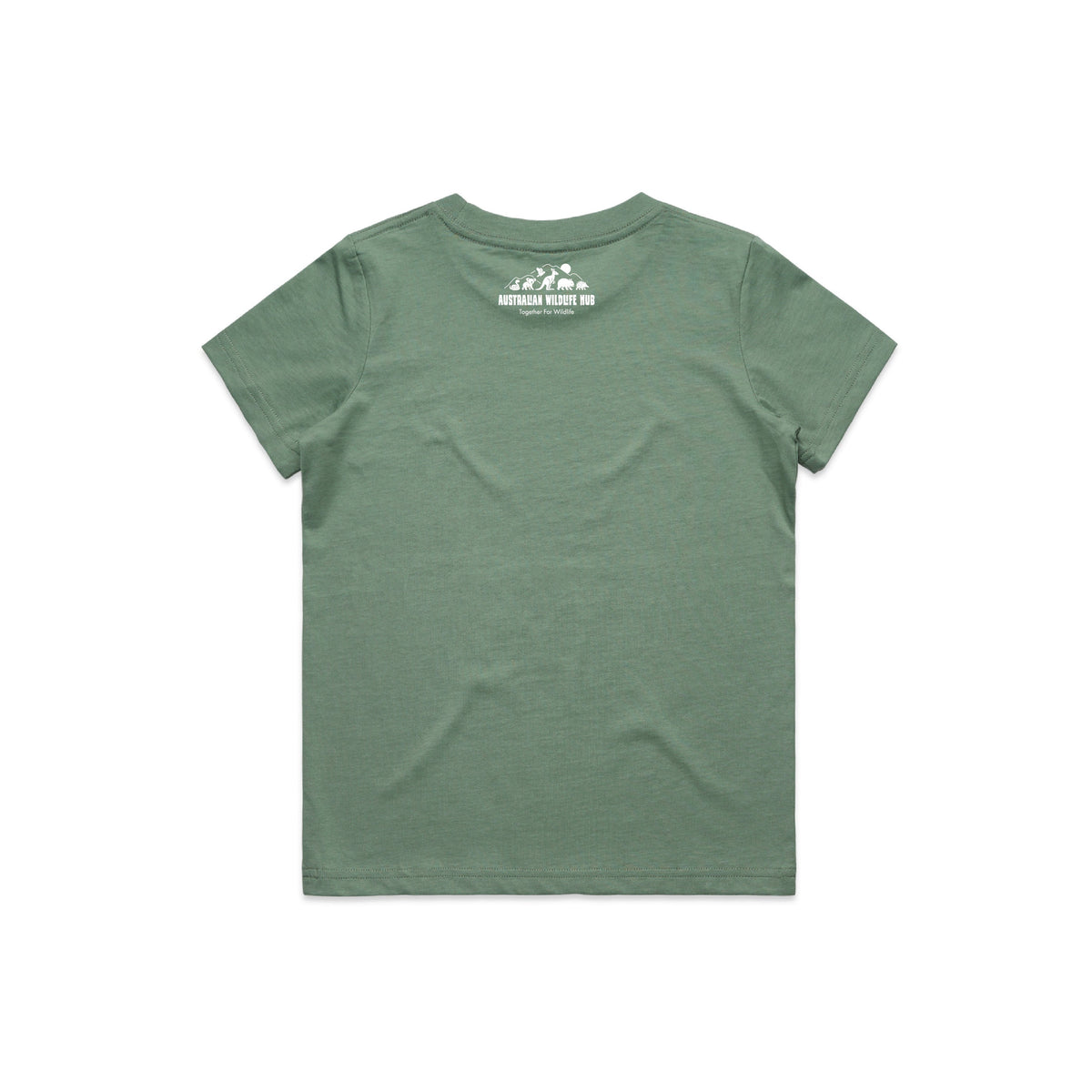 Wombat Stencil - Kids Tee Australian Wildlife Hub
