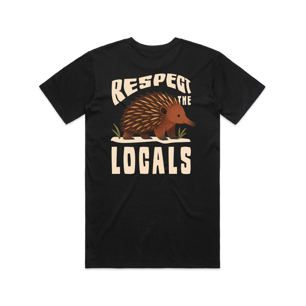 Respect The Locals - Men’s Tee Australian Wildlife Hub