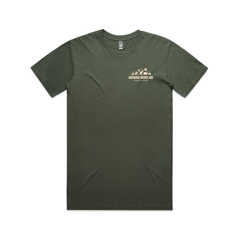 Respect The Locals - Men’s Tee Australian Wildlife Hub