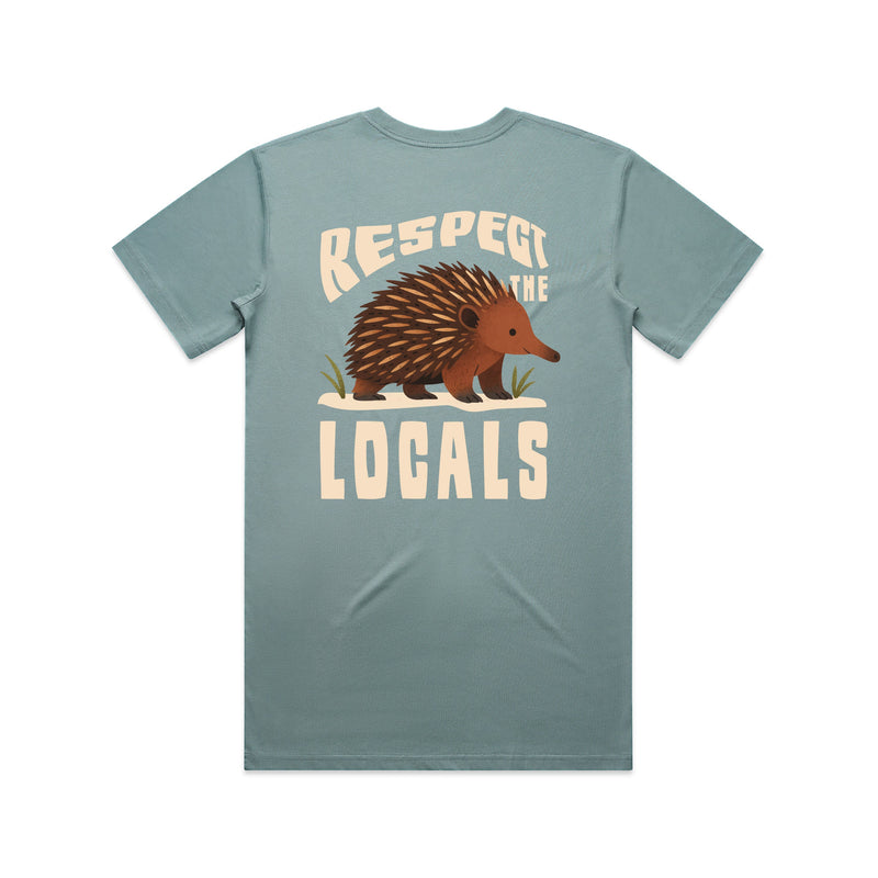 Respect The Locals - Men’s Tee Australian Wildlife Hub